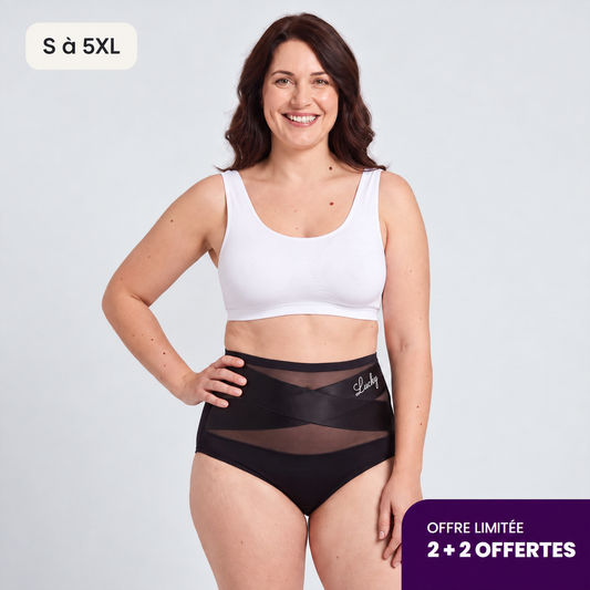 Culotte Gainante Taille Haute - Compression 360°